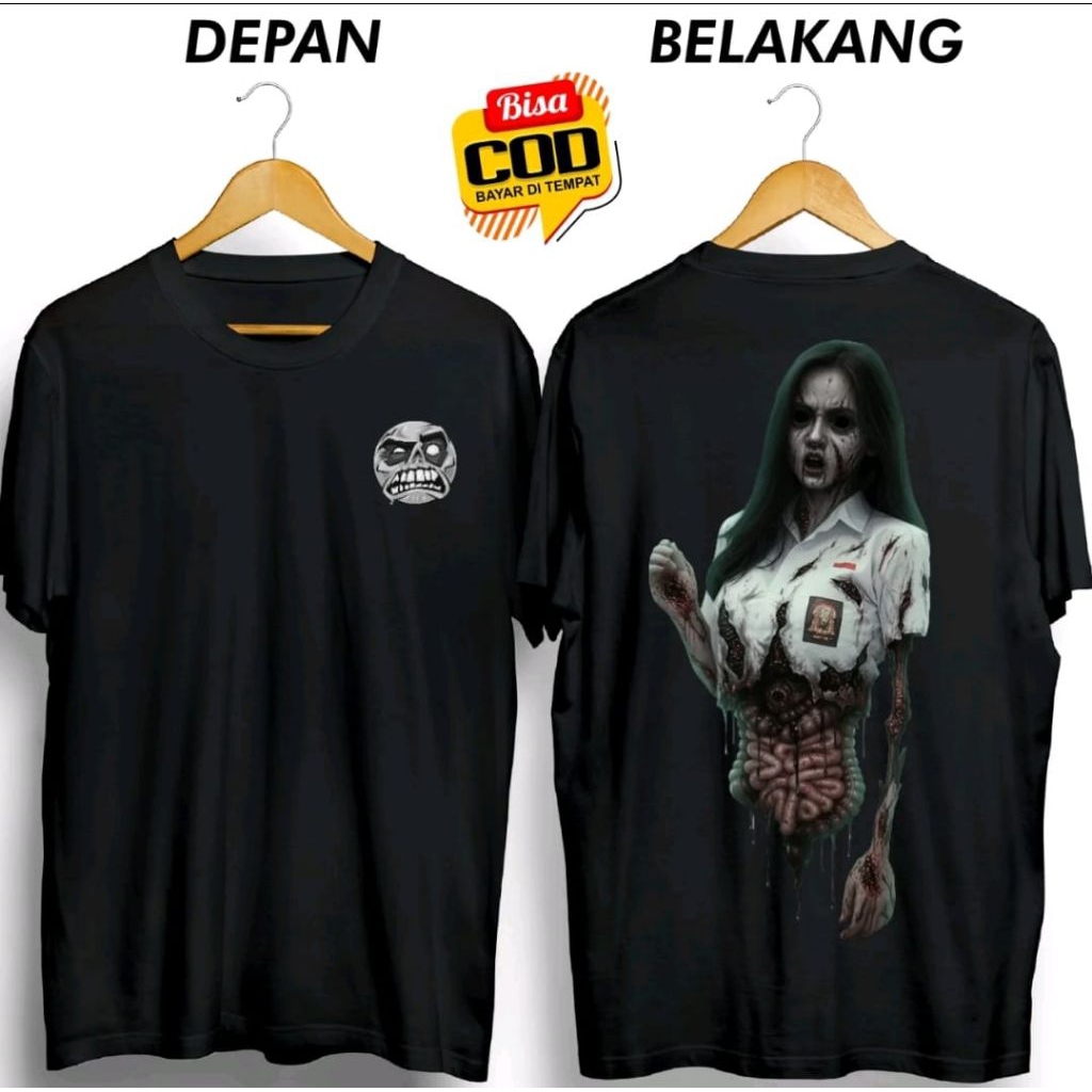 KATUN ใหม่ล่าสุด DISTRO เสื้อยืดรุ่น BEAUTIFUL KUYANG GHOST // เสื้อยืดรุ่น VIRAL WORDS // ผ้าฝ้าย 1