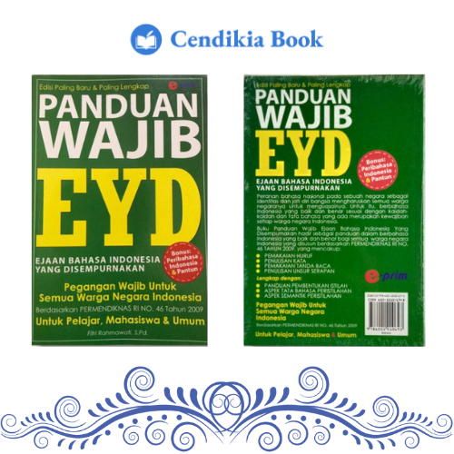 คู่มือบังคับ EYD - หนังสือ Cendikia