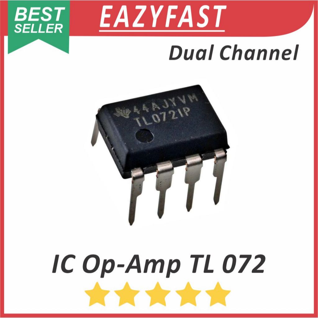 IC Dual JFET Op Amp TL072 TL 072 CP ST DIP ทรานซิสเตอร์ชิป TL072CP TL072ST Operational เครื่องขยายเส