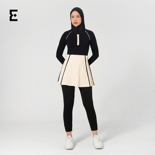Eraya - Gilda Dress/Atasan Dress Gym Sport Wanita/Dress Sport Hijab - ECD017