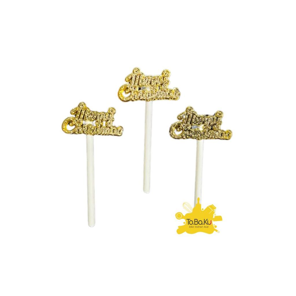 Christmas Topper TN2431 (แพ็คละ 3 ชิ้น)