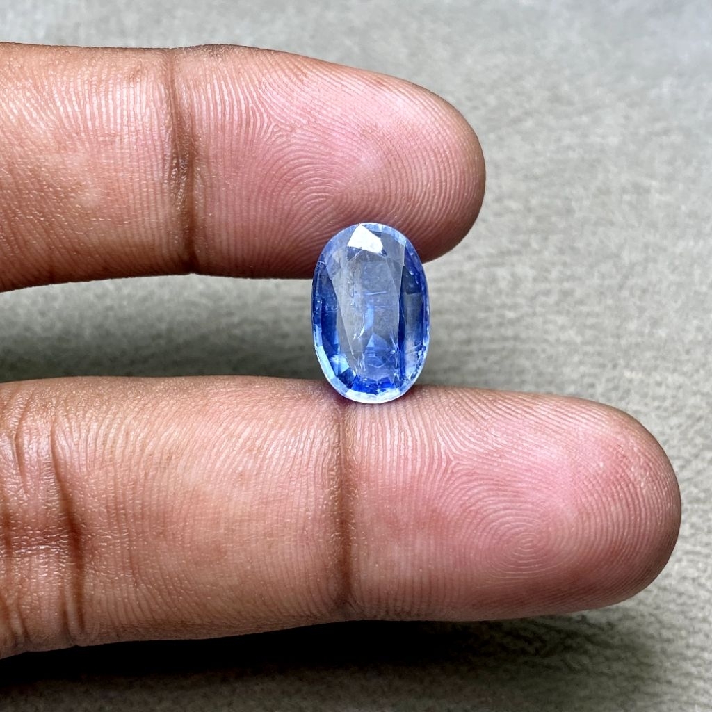 Blue Kyanite Sapphire Austraali Natural Kyanite Dim Stone 14x9x4