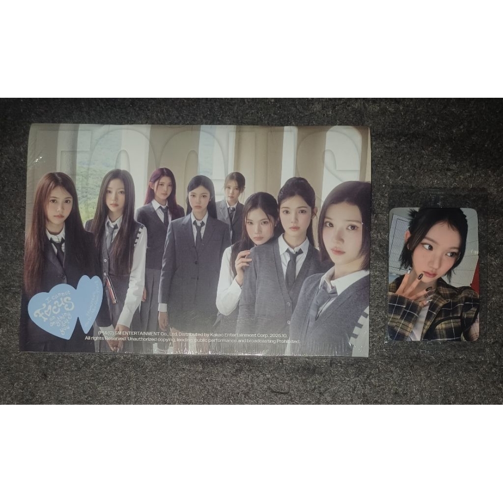 Hearts2Hearts The 1st Mini Album FOCUS Sealed Photobook Ver PB Ver POB KTOWN JIWOO H2H