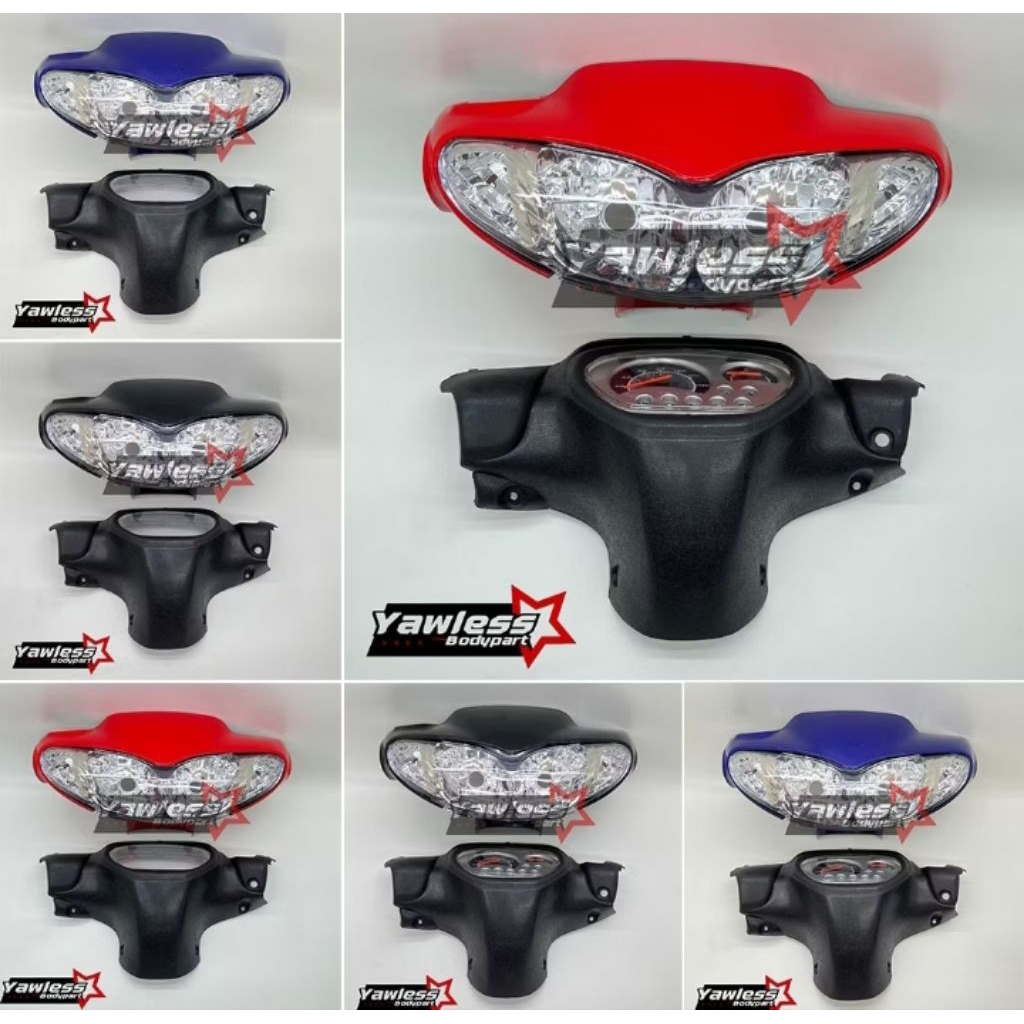 Jupiter Z เปลือก + ไฟหน้า / ดาวพฤหัสบดีเก่าครบชุด Z เชลล์เก่า Jupiter Z + ไฟหน้า / เปลือก Jupiter Z 