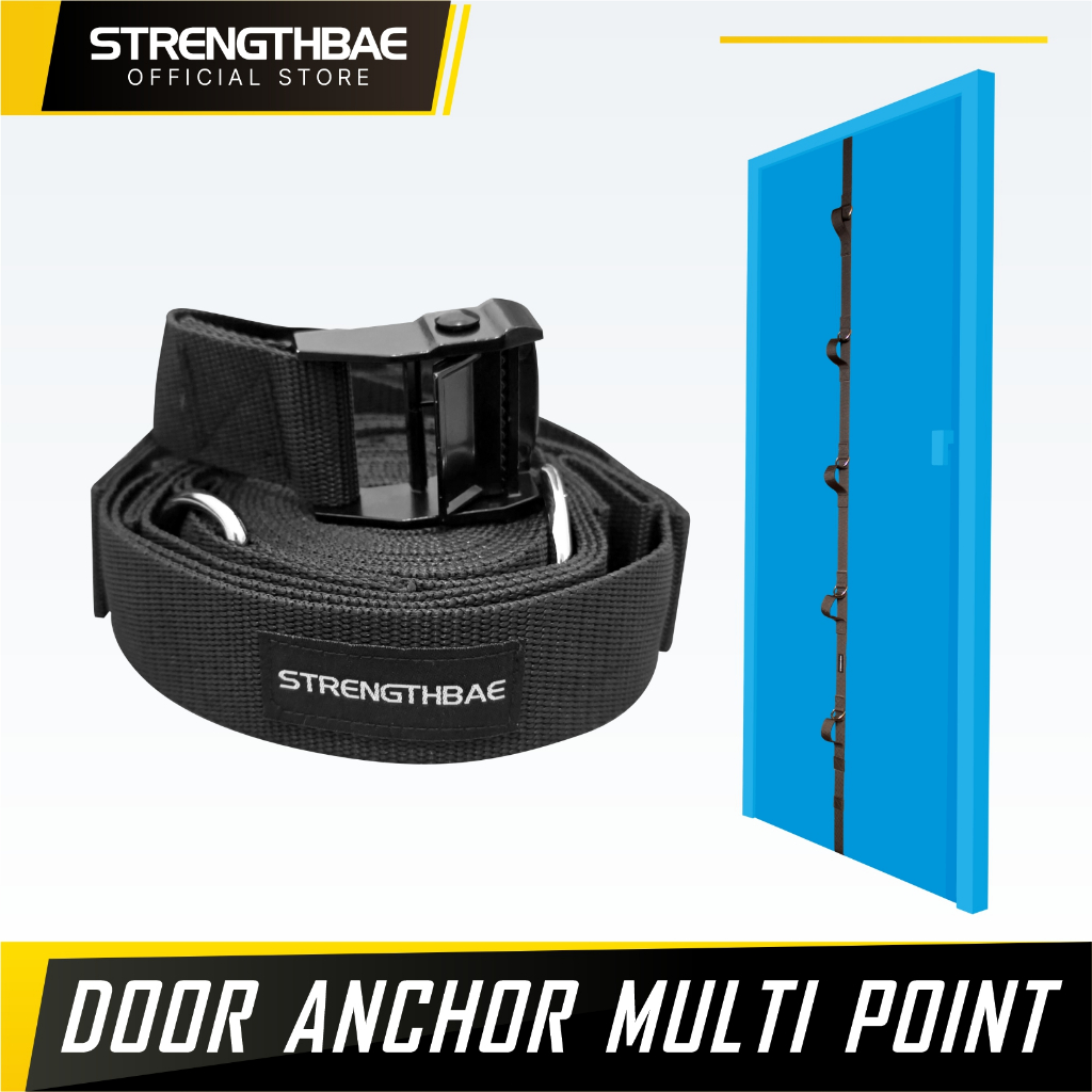 ประตู Anchor Multi Point STRENGTHBAE Hook Strap Resistance Bands Resistance Tube Tube Tubes Multipoi