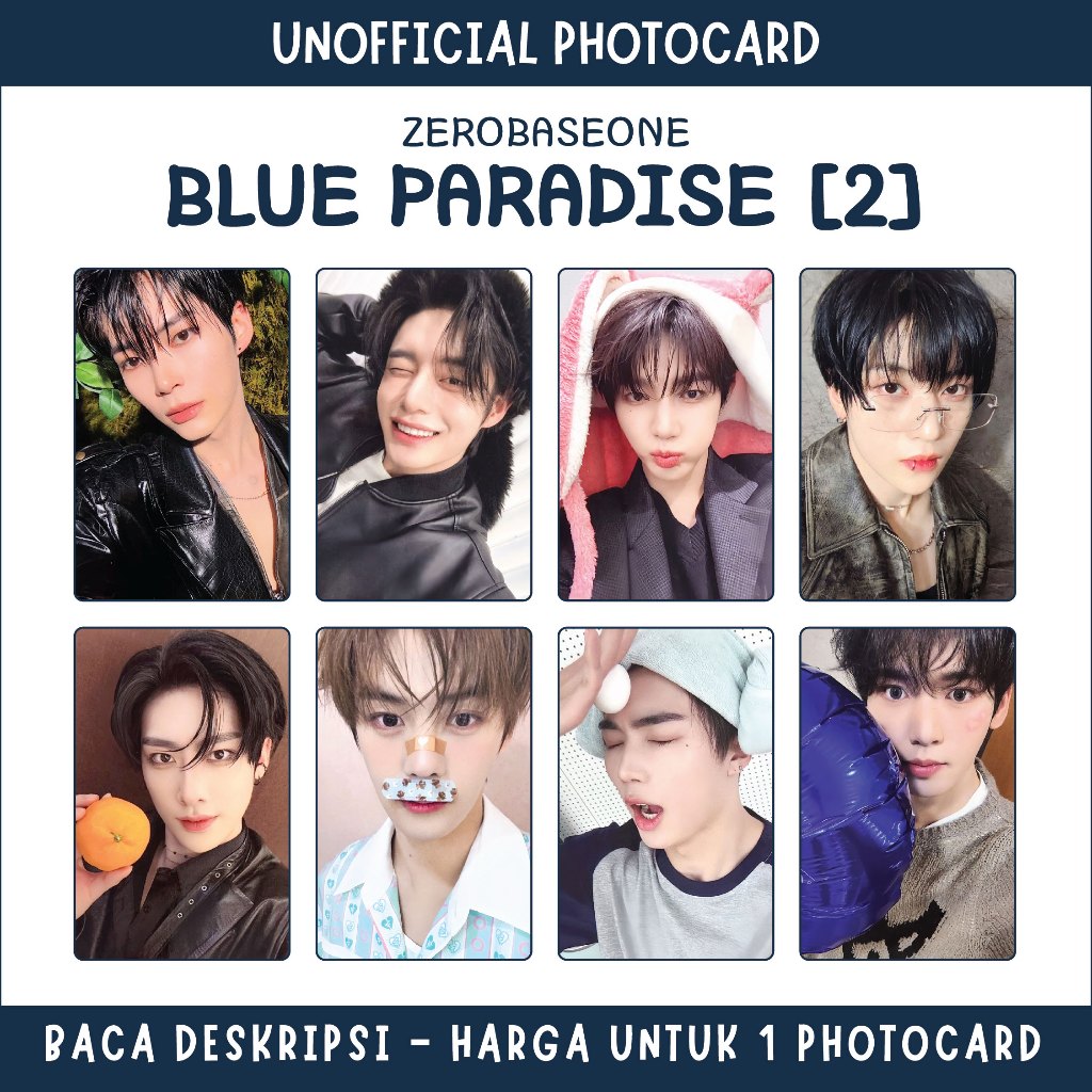 [UNOFFICIAL PHOTOCARD] ZB1 - BLUE PARADISE [2]