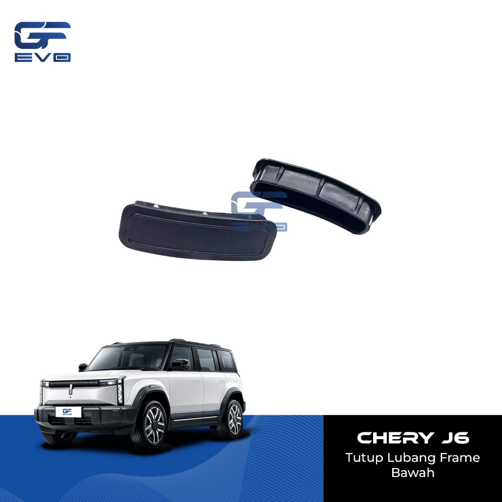 ฝาครอบรูกรอบด้านล่าง Chery J6