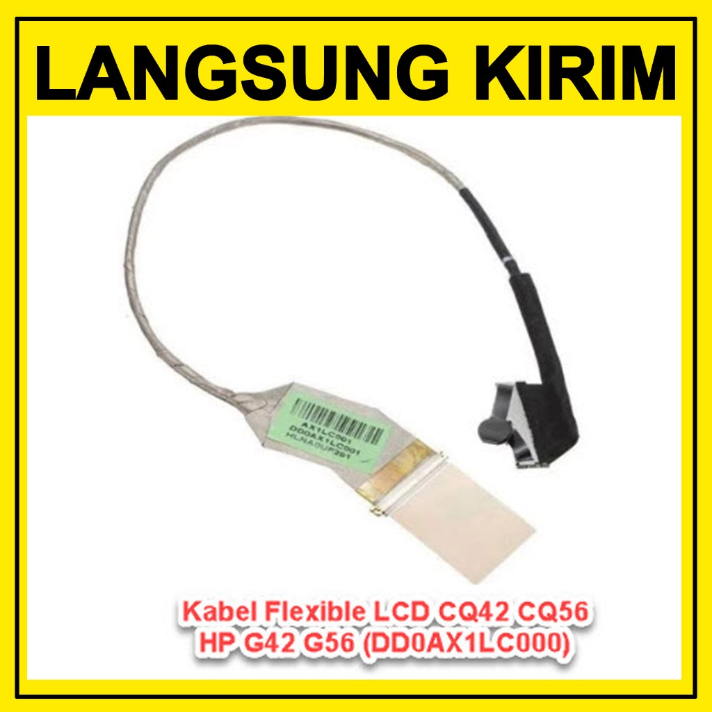 สาย LCD ยืดหยุ่น CQ42 CQ56 HP G42 G56 (DD0AX1LC000)