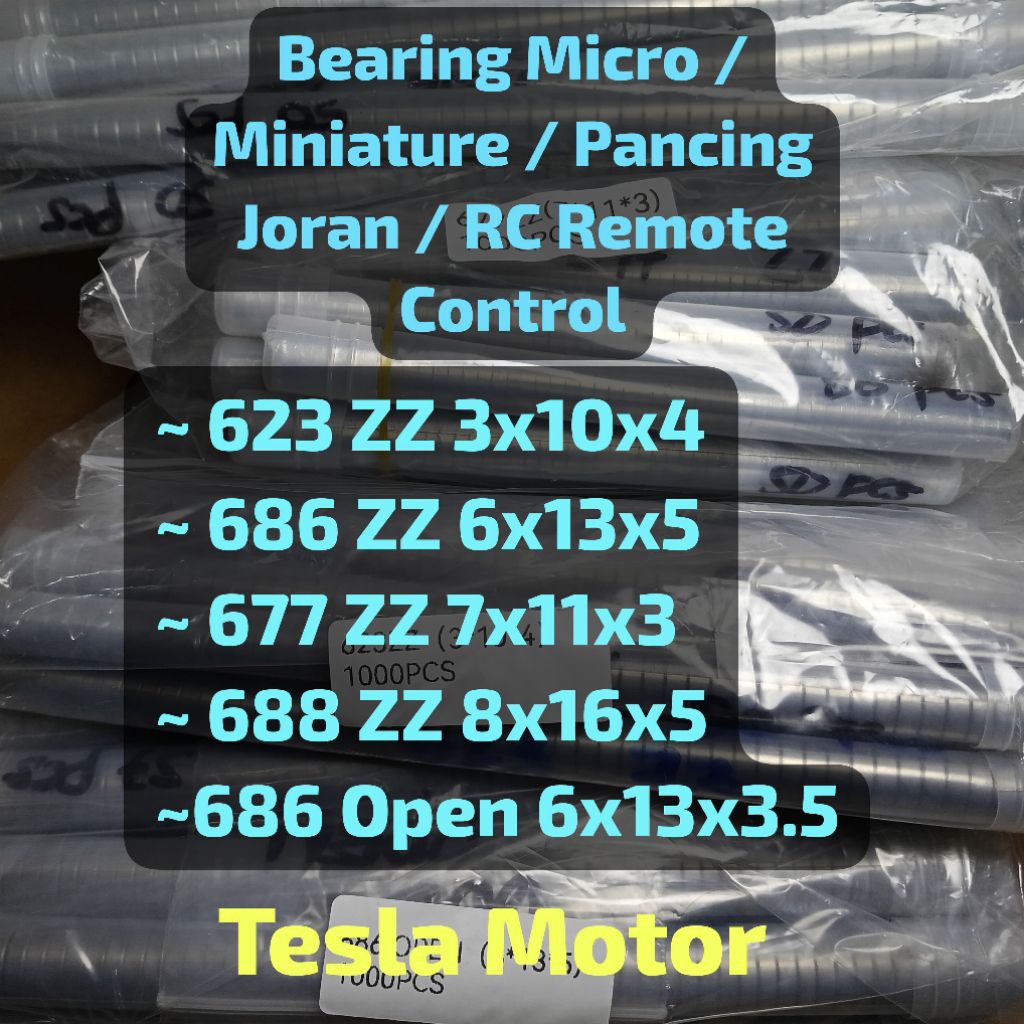 แบริ่งไมโครขนาดเล็ก NB 623zz 686zz 677zz 688zz 686open ต่อชิ้น ตกปลา รีโมท ฯลฯ