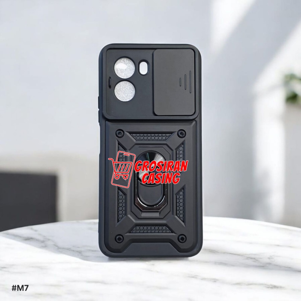 Poco M7 4G Case Transformer Slide 2 In 1 Case Poco M7 4G