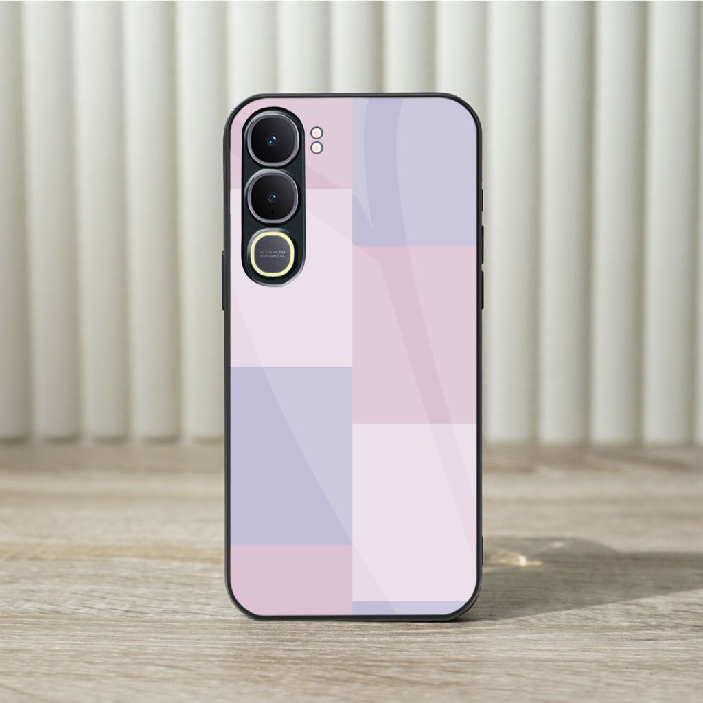 เคส Vivo Y21D Glossy Glass Softcase 2025 [SG11] เคส Vivo Y21D - เคสโทรศัพท์ Vivo Y21D - เคส Vivo Y21