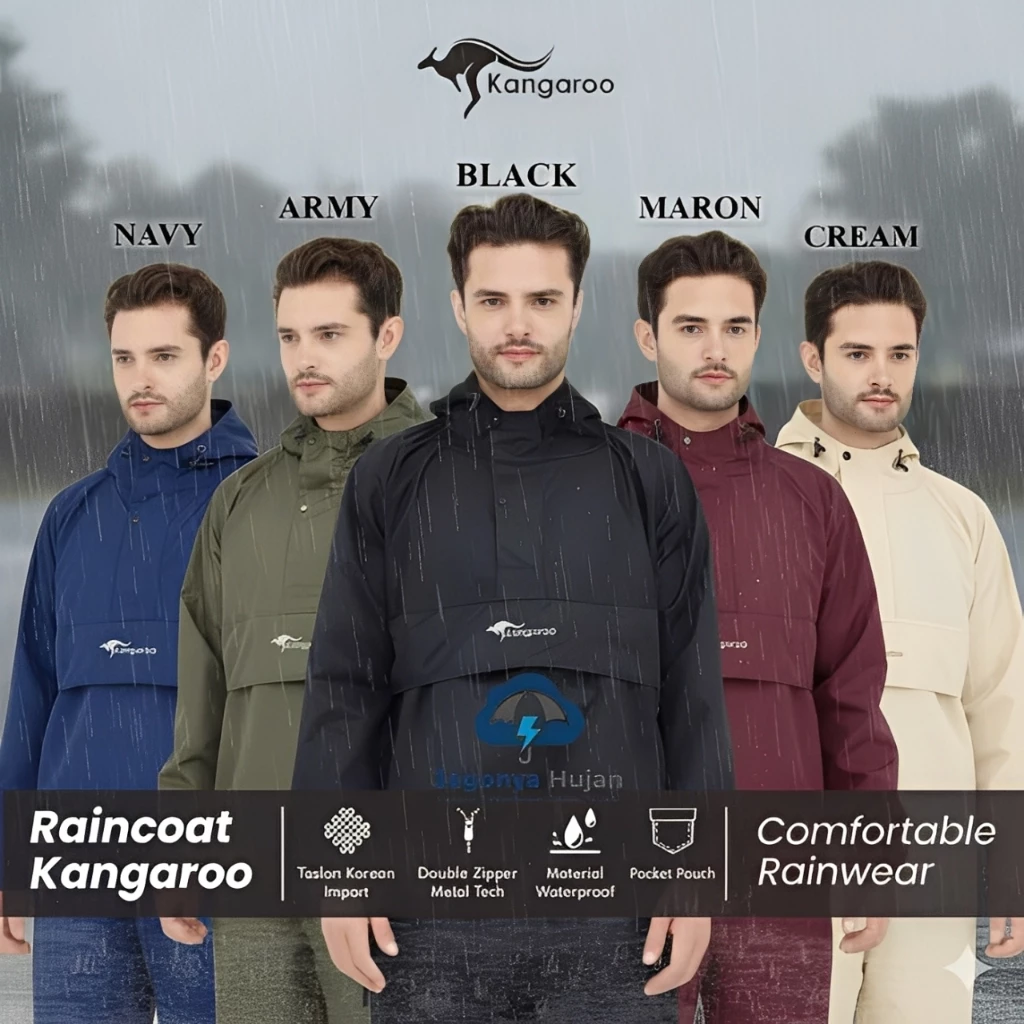 เสื้อกันฝนชุดจิงโจ้กันน้ำ thumbnail 9