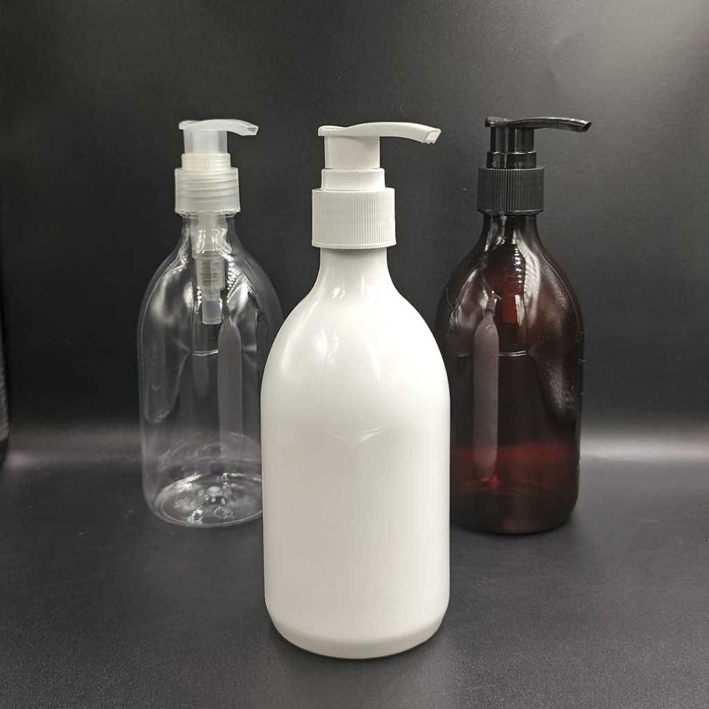 ขวดรูปไข่ Scarlet 300ml / 300ml คอขวดปั๊ม 24 สี Variants