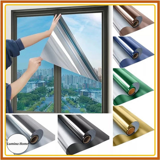 premium kaca film jendela rumah anti uv Jendela kantor Kaca Film Warna Transmisi 60% 70% 80% 100% ukuran 60cm 2/3meter