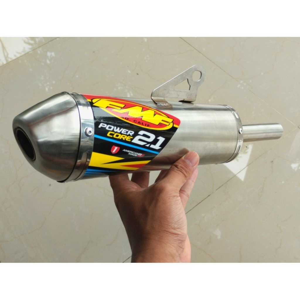 FMF POWERCORE2.1 สําหรับ TS125 DT100 TS100 KMX125 PIPE28