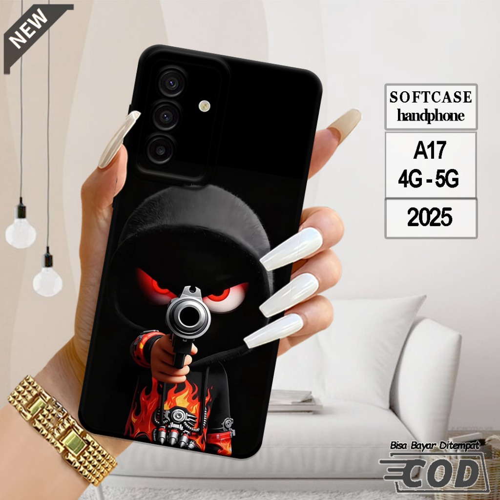 เคส Samsung Galaxy A17 5G 2025 - เคส Samsung A17 4G 2025 _ เคสซิลิโคนสีดําใสยืดหยุ่น