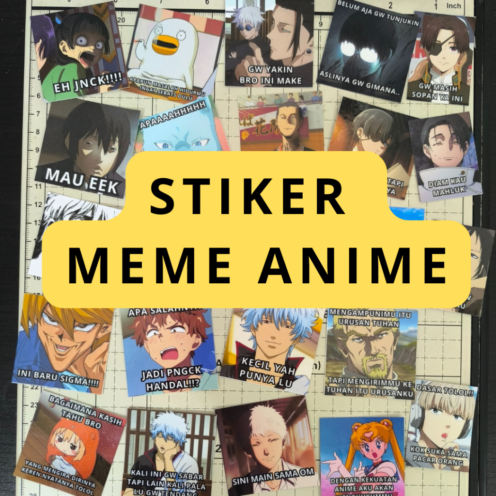 สติ๊กเกอร์ ANIME MEME