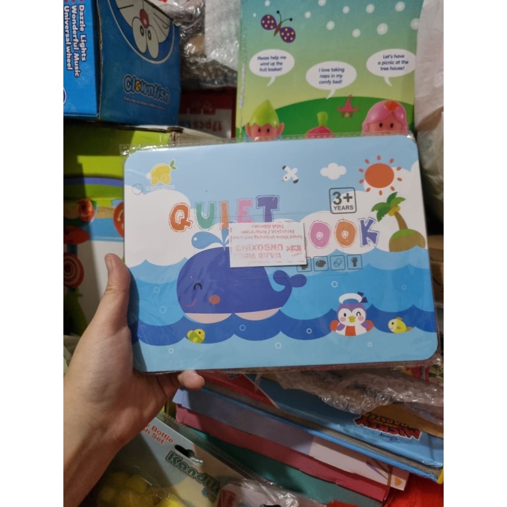 ใหม่ QUIET BOOK BUSHY BOOK 3+YEARS