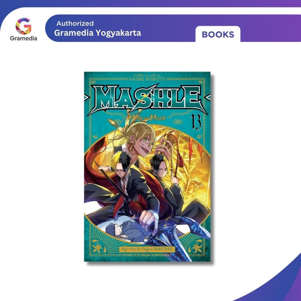 Gramedia Yogya - Mashle 13