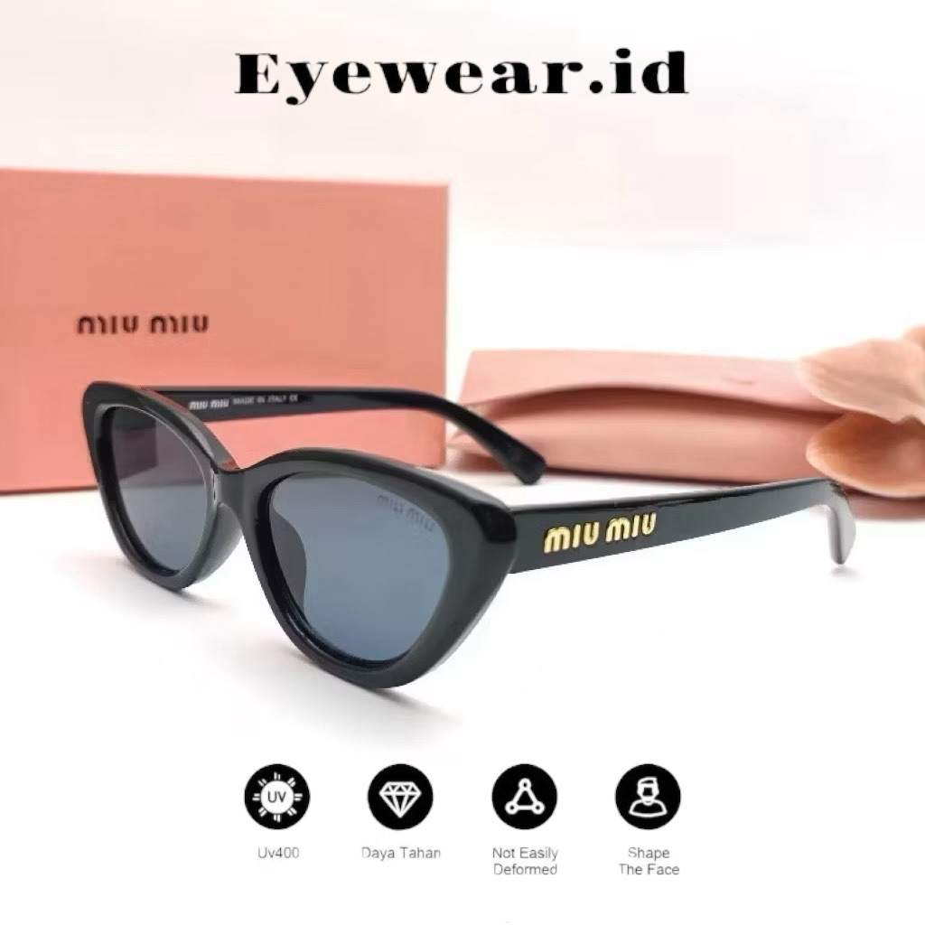 มิว 8444 แว่นกันแดดป้องกันรังสียูวีระดับพรีเมียมสําหรับผู้ชายและผู้หญิง