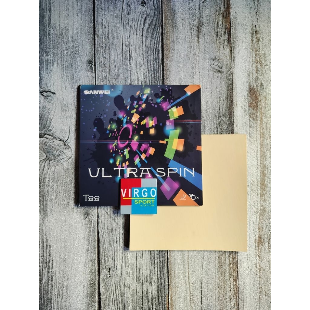 Sanwei T88 ultraspin (NON COVER) ไม้เบสบอลฟองน้ําบาง ไม้ปิงปอง 100% Original Item!!