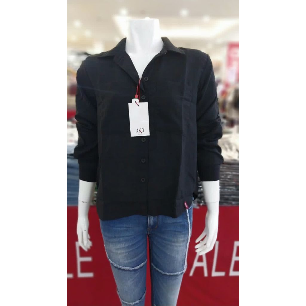 KEMEJA AKO เสื้อเชิ้ตยีนส์
