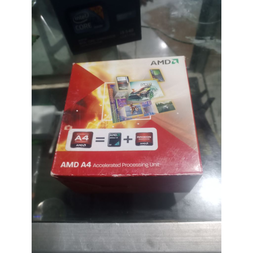 โปรเซสเซอร์ AMD FM1 A4 3400 ใหม่ Old Stock