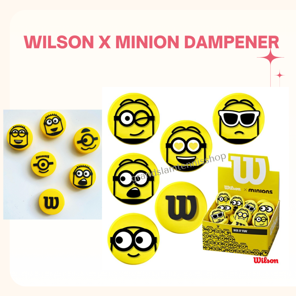 Wilson Minnion Dampener / Dampener สายไม้เทนนิส