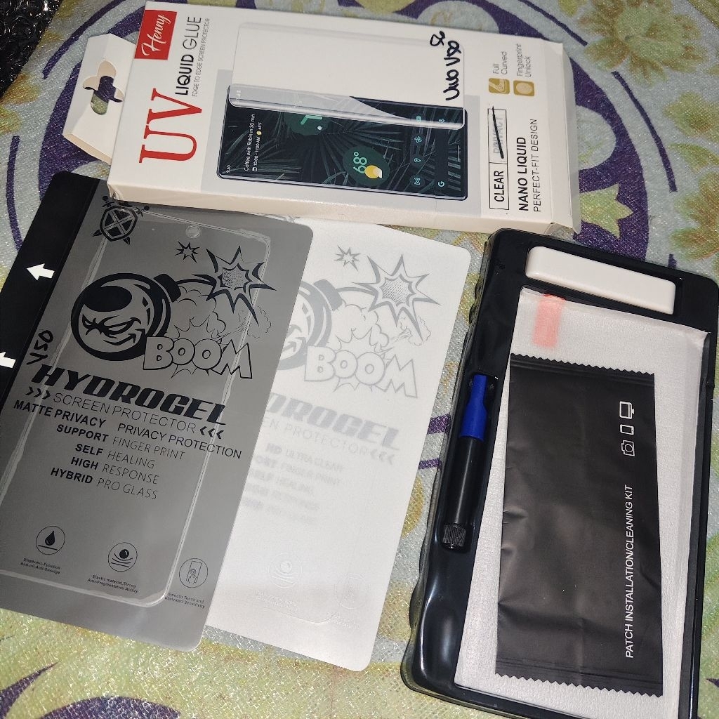 (VIVO V50) ANTI-SCRATCH HYDROGEL VIVO V50/ ANTI-SCRATCH TEMPERED GLASS UV PROTECT CLEAR VIVO V50/ HY