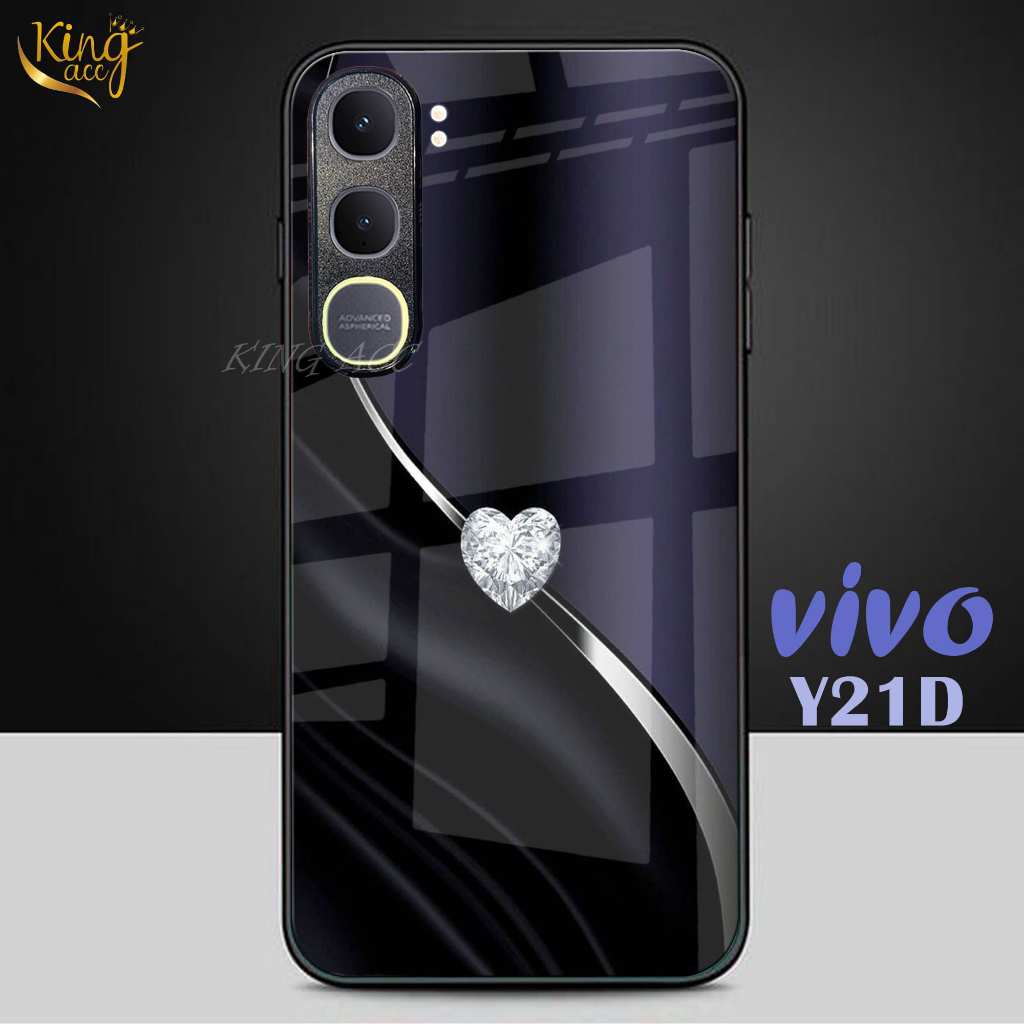 HP Glitter Glass เคสโทรศัพท์สําหรับ Vivo Y21D Y31 - Vivo Y21D Y31 เคสโทรศัพท์ - K59