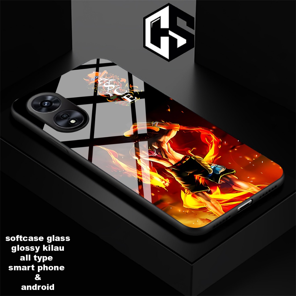 Softcase Glossy Oppo Series/ C5/เคสสําหรับOppo A18 A38 A57 A77S A58 A78 A98 A60 A79 A53 A17 A17K A16
