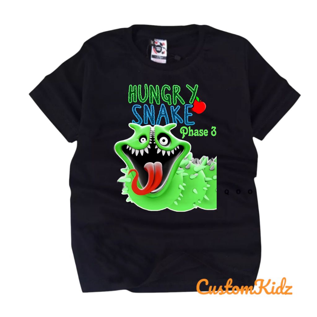 เสื้อยืดเด็ก Hungry snake Game