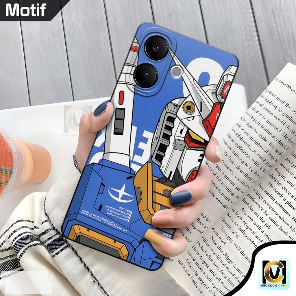 IQOO Z10R Z10 Z9 Z9X Z7 Z7X 5G CASE SOFTCASE SILICON RUBBER PRO CAMERA กันดั้ม