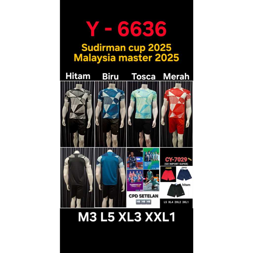 POLYESTER MENS SLEEVE BADMINTON SPORTS T-SHIRT Y6636