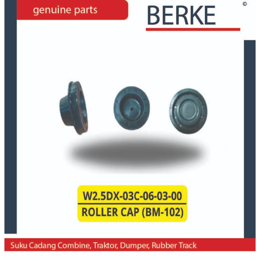 ROLLER CAP (BM-102) / W2.5DX-03C-06-03-00