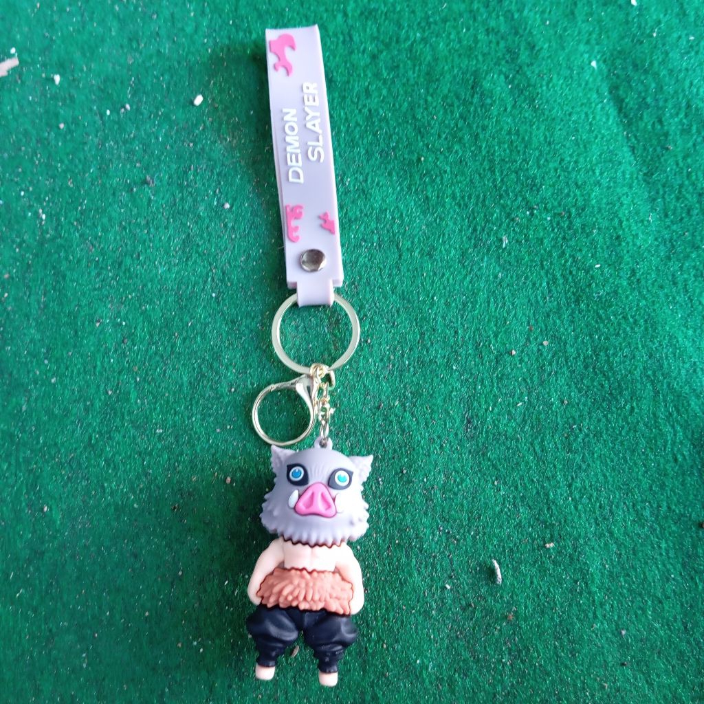 GANTUNGAN Hashibira inosuke demon slayer kimetsu no yaiba พวงกุญแจ