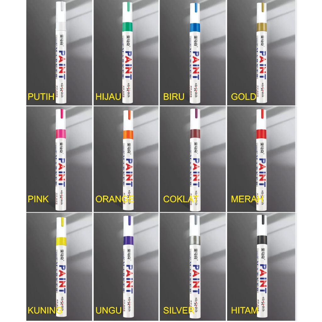 PERMANENT PAINT MARKER ยาง MARKER ACRYLIC MARKER