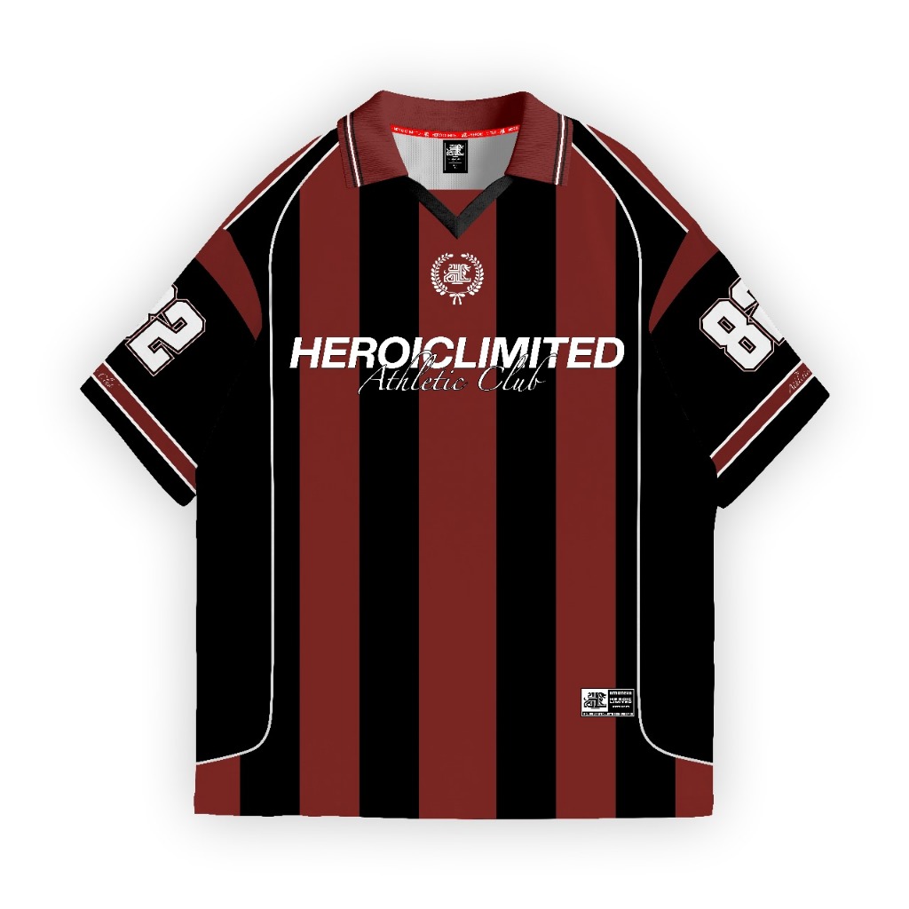 OVERSIZE JERSEY VINTAGE ORIGINAL HEROICLIMITED ZY82STRP - OVERSIZE JERSEY - DRYFIT JERSEY - OVERSIZE