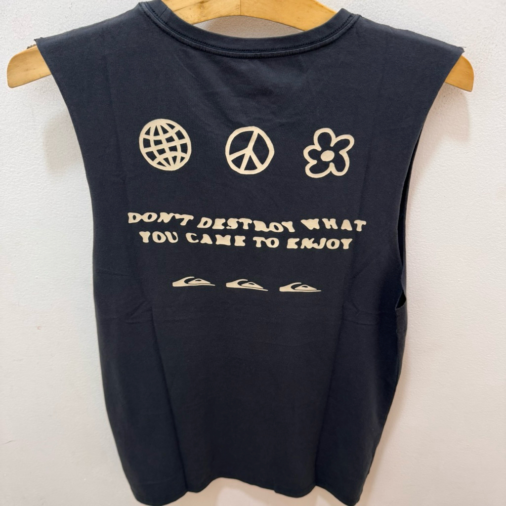 QUIKSILVER ORIGINAL FEEL GOOD VIBE MUSCLE ผู้ชาย TANKTOP