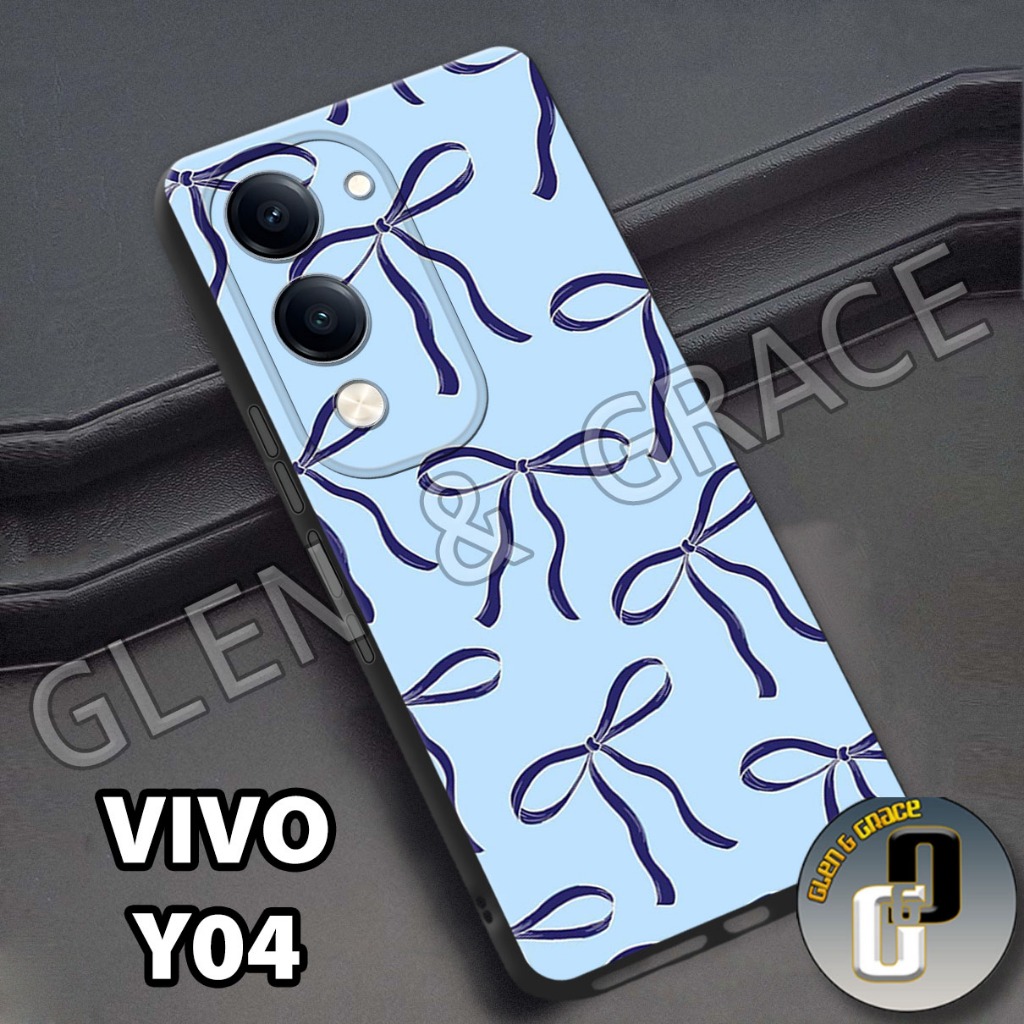 HP G1 - softcase procamera vivo y04 - ริบบิ้น vivo y04s รุ่นล่าสุด วัสดุยาง - เคสป้องกัน - - โทรศัพท