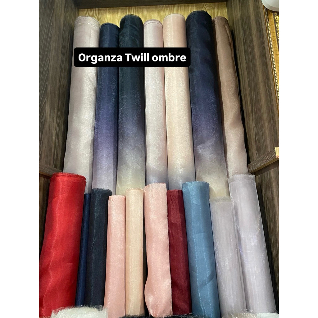 OMBRE ORGANIZA & OMBRE ORGANIZA มี 2 แบบ ombre Organza