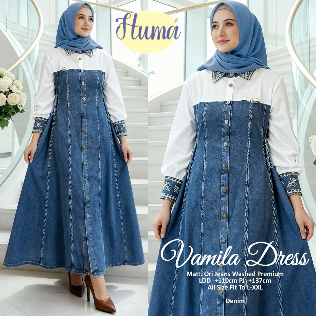 NO CANCEL• Vamila Dress• ชุดรวม