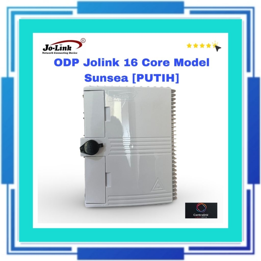 ODP 16 Core Jolink Brand Sunsea Model Empty + Splitter Box 1:16 (WHITE)