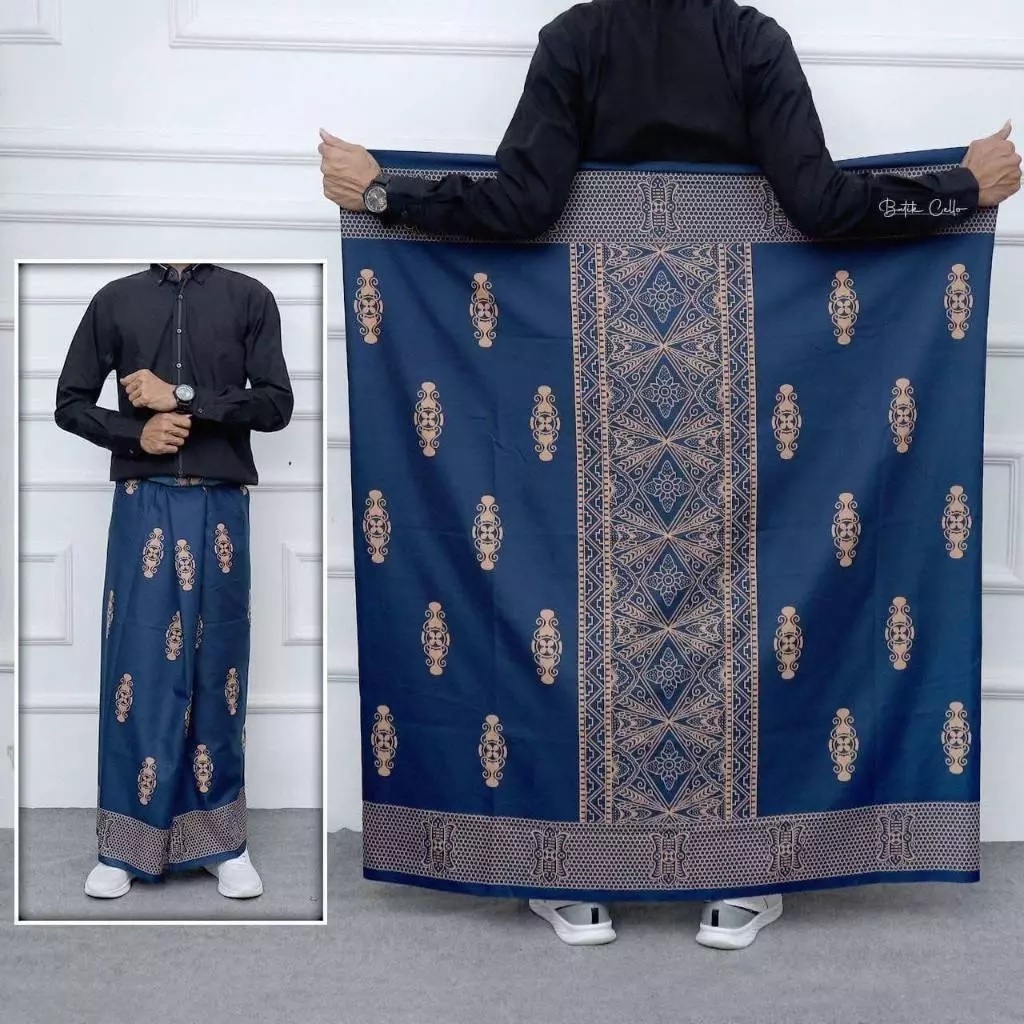 Gus Iqdam Batik Sarong Gus Kautsar Laseman motif ผู้ใหญ่ชายผ้าบาติก Sarong Pekalongan Batik Sarong