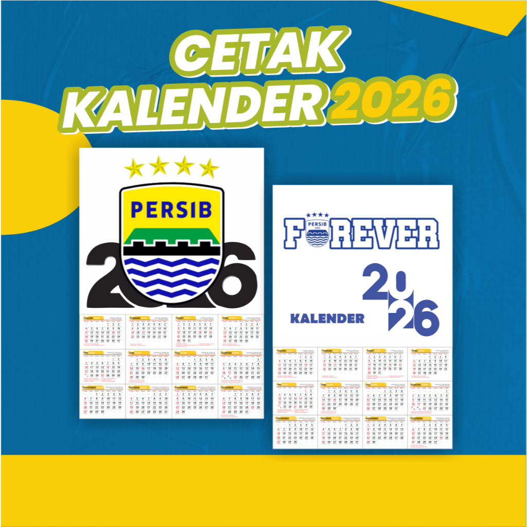 PERSIB BANDUNG 2026 CALENDAR 2026 COMPLETE 2026 CALENDAR 2026 CALENDAR