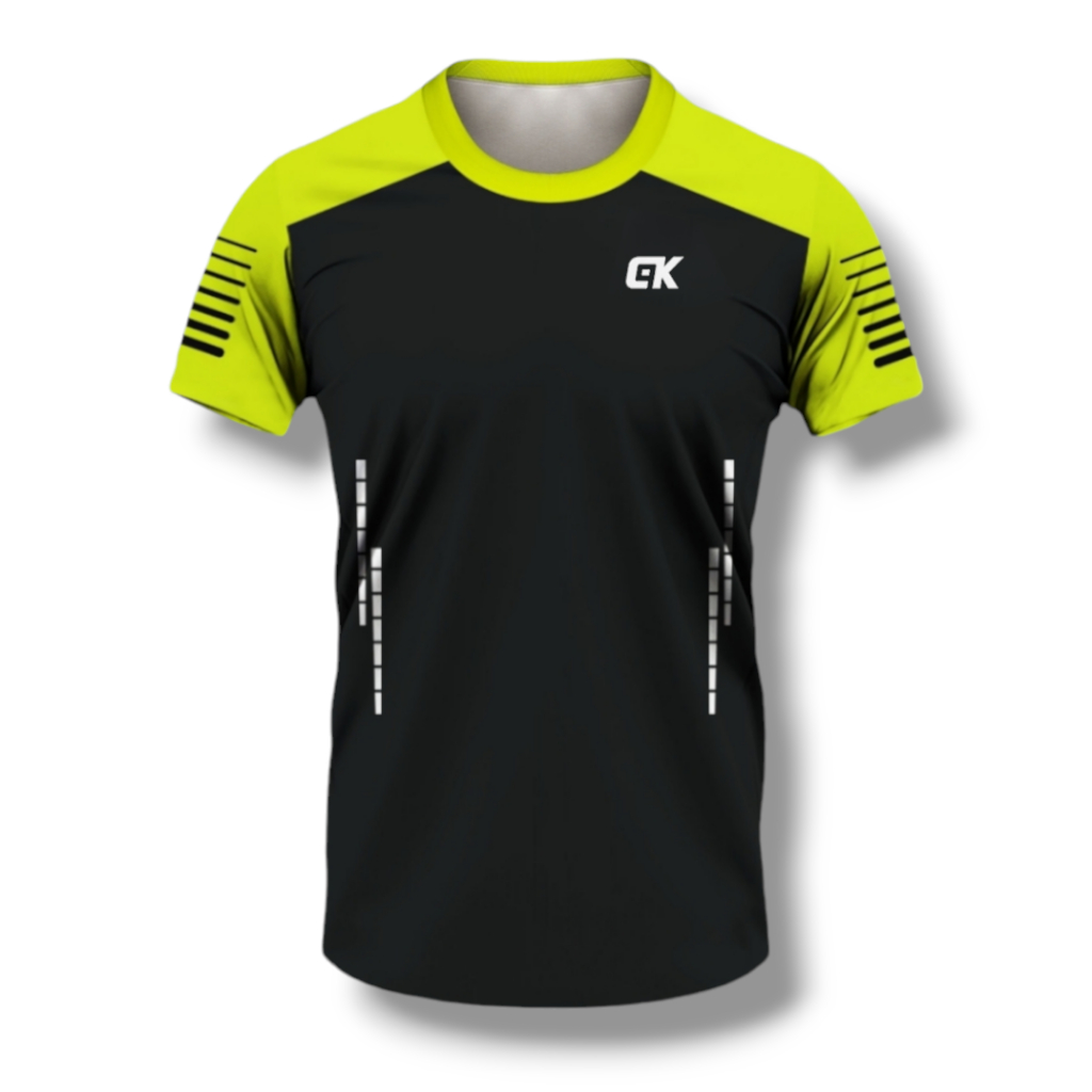 ใหม่ล่าสุดผู้ชายและผู้หญิงกีฬา SLIM FIT GYM SHIRTS SHORT-SLEEVED FITNESS SHIRTS PLAIN SPORTS SHIRTS 