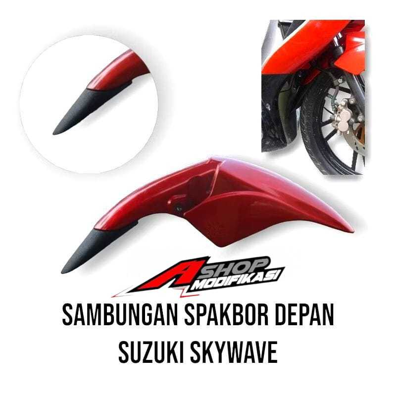 อุปกรณ์เสริม Suzuki Skywave เชื่อมต่อบังโคลนหน้า Skywave 125