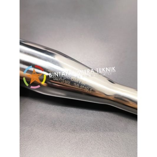 REDUCER / OVERSOCK SANITARY LONG SS316L 1 1/2" x 3/4" (38.1 x 19.1 MM)