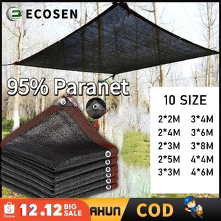 Paranet 95% Lebar 2/3/4/5/6 Meter Shading Net Nylon Anti Panas Enkripsi Jaring Paranet Pelindung Tanaman Dari Matahari