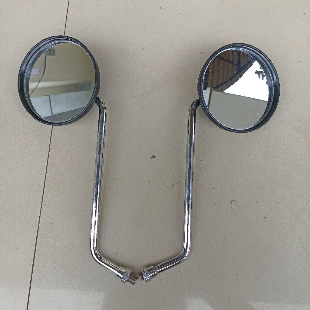 กระจกมองหลังเดิมกระจกมองหลัง R&L Yamaha rd125 twin rx100 rx125 Rx125 twin dt100 125 NOS